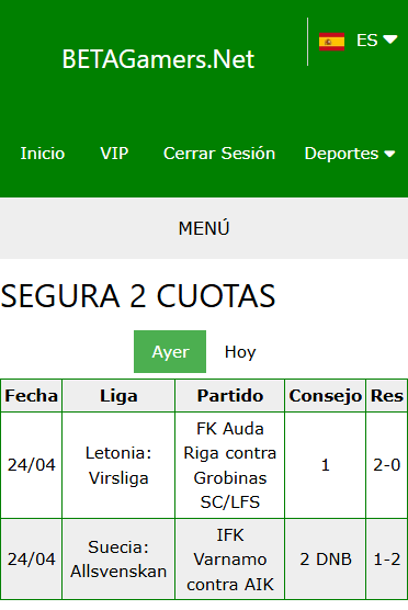 boletas de apuestas ganadoras